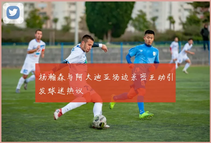 杨瀚森与阿夫迪亚场边亲密互动引发球迷热议